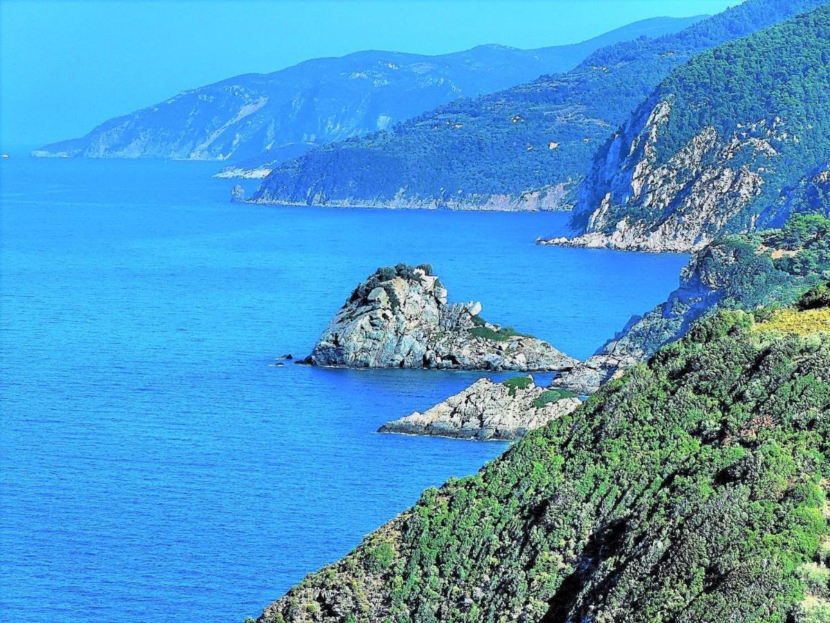 Secret Sporades Panoramic Residence Klíma Esterno foto