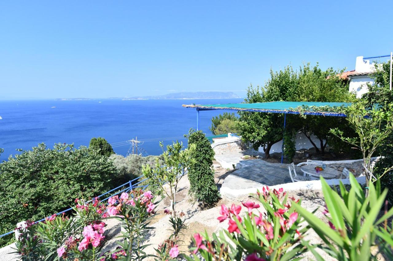 Secret Sporades Panoramic Residence Klíma Esterno foto