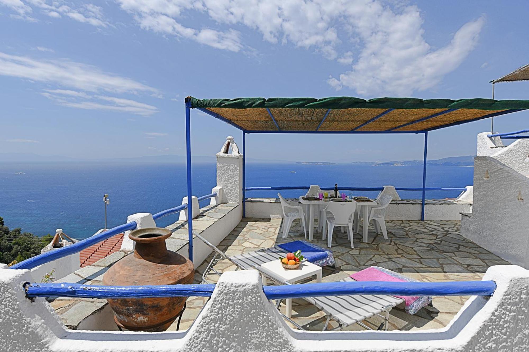 Secret Sporades Panoramic Residence Klíma Camera foto